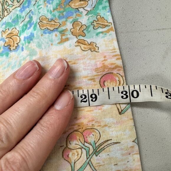 Vintage Beatrix Potter Peter Rabbit Handmade Pillow Case 90s Standard Size - Picture 4 of 5